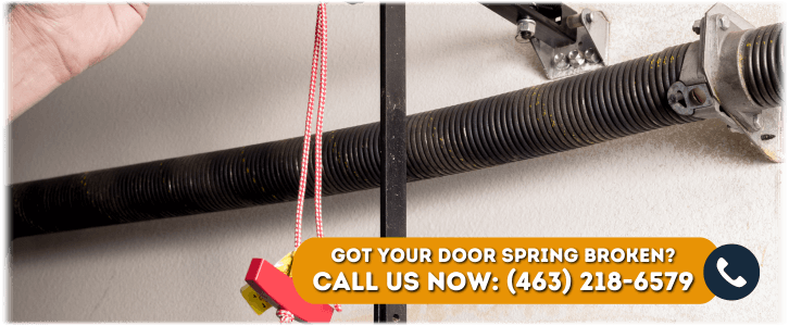 Broken Garage Door Spring Brownsburg IN